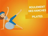 Pilates : roulement des hanches pour un fessier bombé