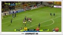 Aris Salonic -  AS Roma 1-2  Highlights (26/07/2013)