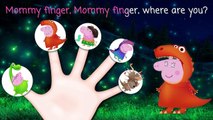 Peppa Pig English #Peppa Family#episodes Dinosaur Finger Family Nursery Rhymes Lyrics New 2016