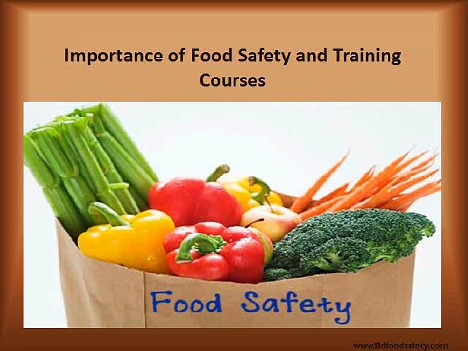 Importance of Food Safety and Training Courses