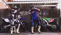 Quand les pilotes motocross se lâchent