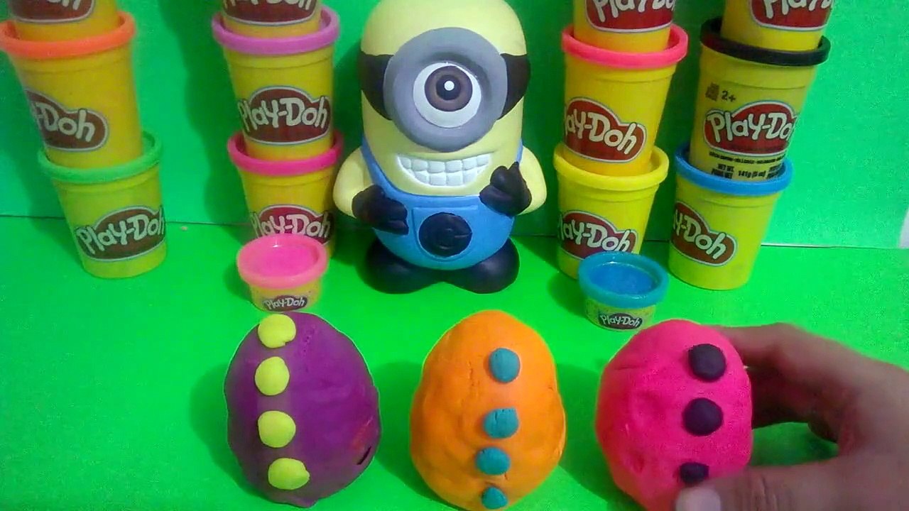 Peppa pig en español Play Doh Juguetes Huevos Kinder Sorpresa Plastilina