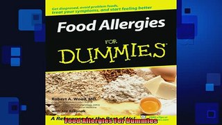 READ book  Food Allergies For Dummies Full EBook