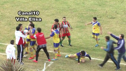 VILLA ELISA MUERE JUGADOR EN PARTIDO