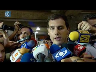 Albert Rivera llega a Venezuela: "Es un valiente"