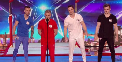 4G have some serious six packs Britain’s Got More Talent 2016