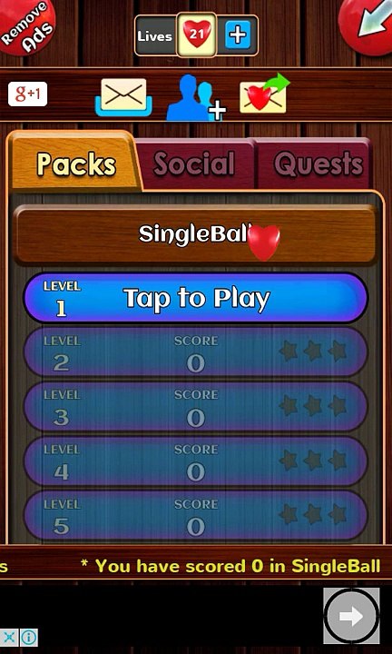 Unblock Ball Level 1 to 4