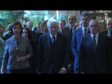 Roma - Mattarella alla camera ardente dell'On. Pannella (20.05.16)