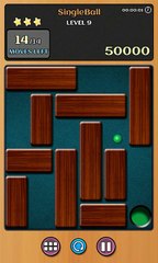 Unblock ball Level 9  Within 3 Moves