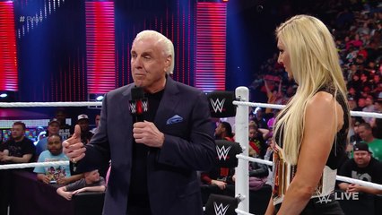 Charlotte wants nothing to do with her father Ric Flair: Raw, May 23, 2016