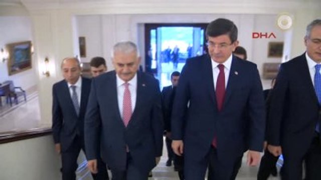 Binali Yıldırım Görevi Devralmak İçin Çankaya Köşkü'nde