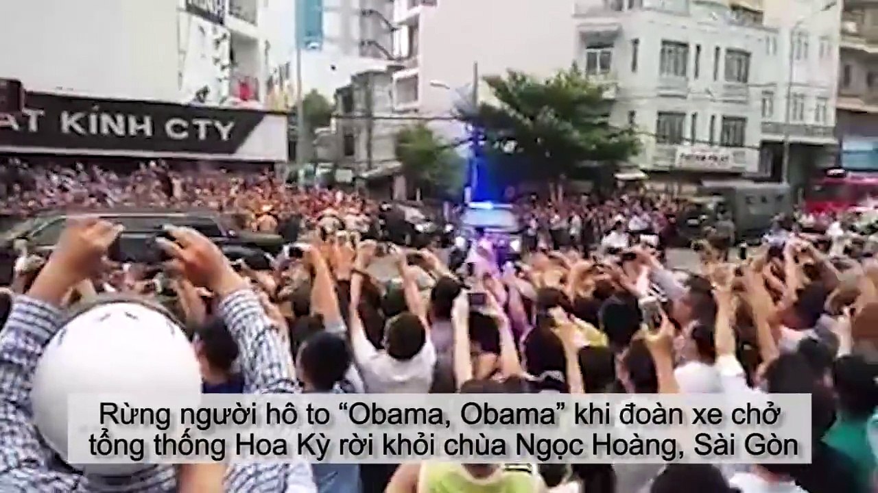 Forest who greeted Obama in Saigon Vietnam