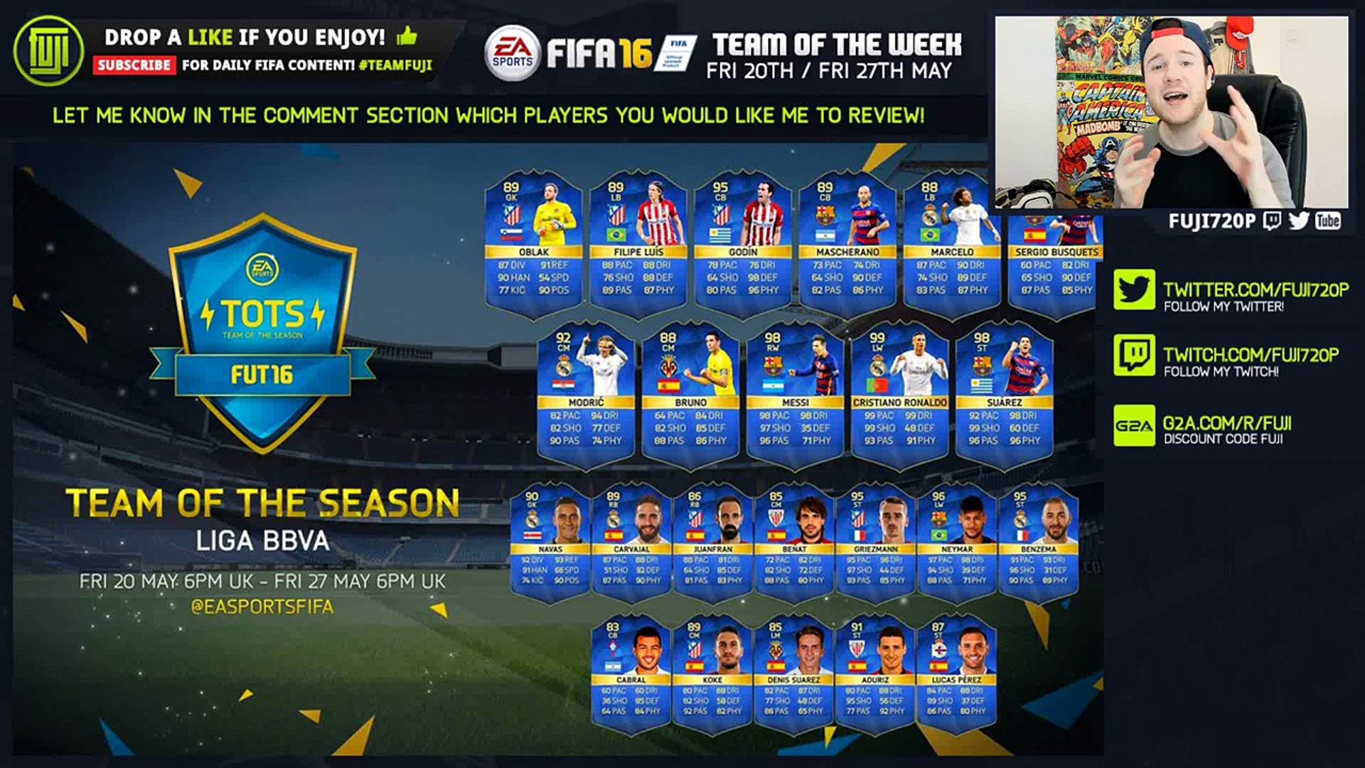 Omg 99 Tots Ronaldo Ft Tots Suarez Tots Griezmann Tots Benzema Fifa 16 Ultimate Team Video Dailymotion