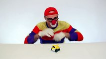 Dima der lustige Clown - Heute fliegen wir mit einem Flugzeug! Lustige Kindervideos