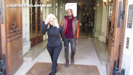 OMG!! Kim Kardashian BOOBS BURST OUT!