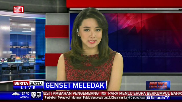 Genset Pelabuhan Makassar Meledak