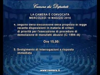 Roma - Camera - 17^ Legislatura - 627^ seduta -2- (18.05.16)