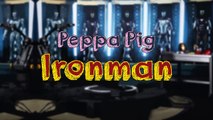 Peppa Pig en Espanol   Kinder Surprise Eggs   Peppa pig Change Batman And Iron Man Character Serie
