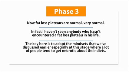 013 How To Overcome Fat Loss Plateaus