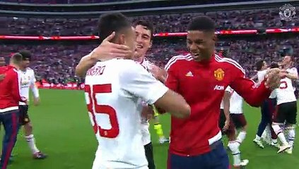 Reds react to FA Cup win - Official Manchester United