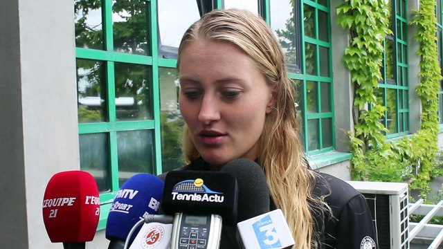 Roland-Garros 2016 - Kristina Mladenovic : Avec Pierre-Hugues Herbert en double aux JO de Rio, Caro Garcia avec Mahut