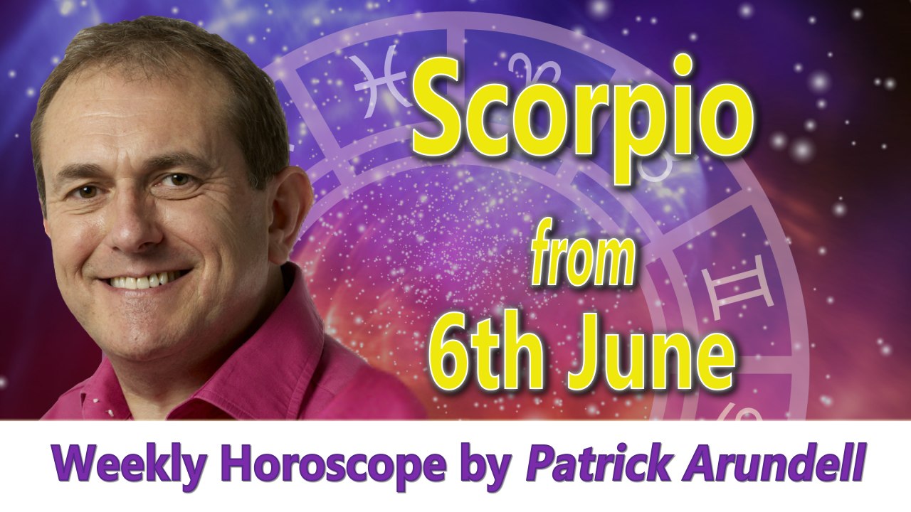 Scorpio Weekly Horoscope from 6th June 2016