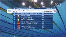 finale 400m NL F - ChE 2016 natation