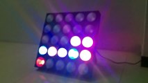 25 led matrix light 10w RGB 3IN1 professional stage effect light effect background