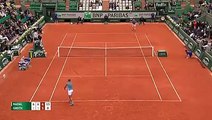 Rafael Nadal Tweener Roland Garros 2016 - tennis