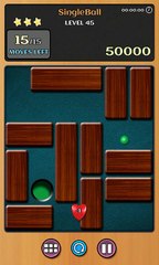 Unblock ball level 45 Within 7 Moves