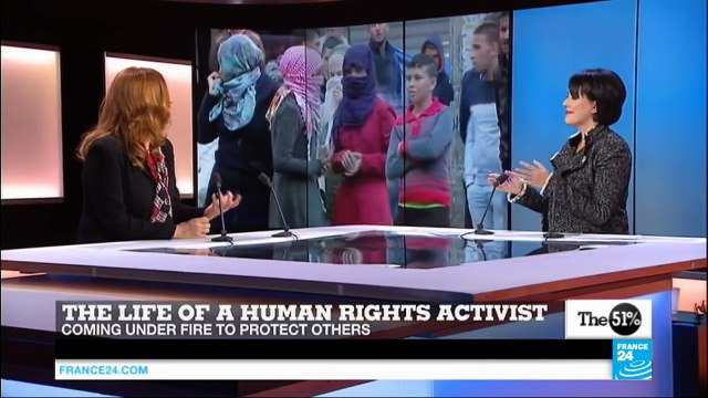 How to protect the lives of human rights activists, under attack to protect others?