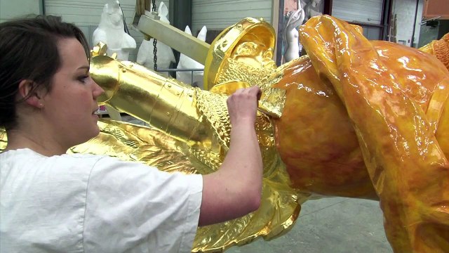 Redoré, l'Archange du Mont-Saint-Michel revient en Normandie