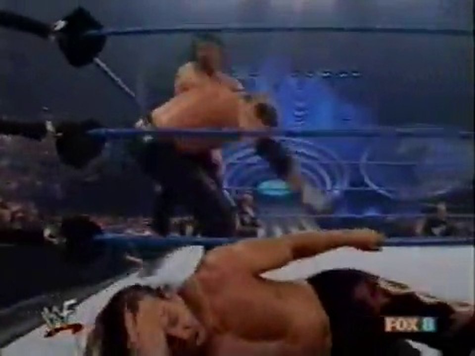 Diamond Dallas Page and Kanyon vs Bradshaw and Faarooq WWF Tag Team Championship WWF SmackSown 9/8/2001