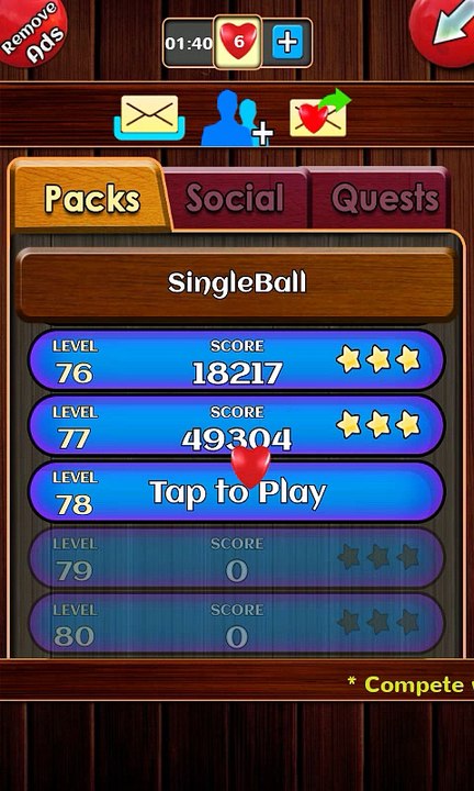 Unblock ball level 78