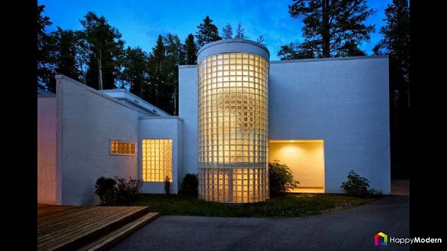 50+ идей стеклоблоков в интерьере