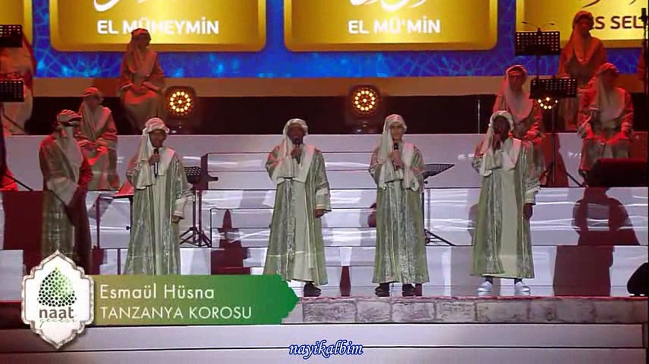 4 ESMAUL HUSNA Tanzanya Naat gecesi Beraat 2016