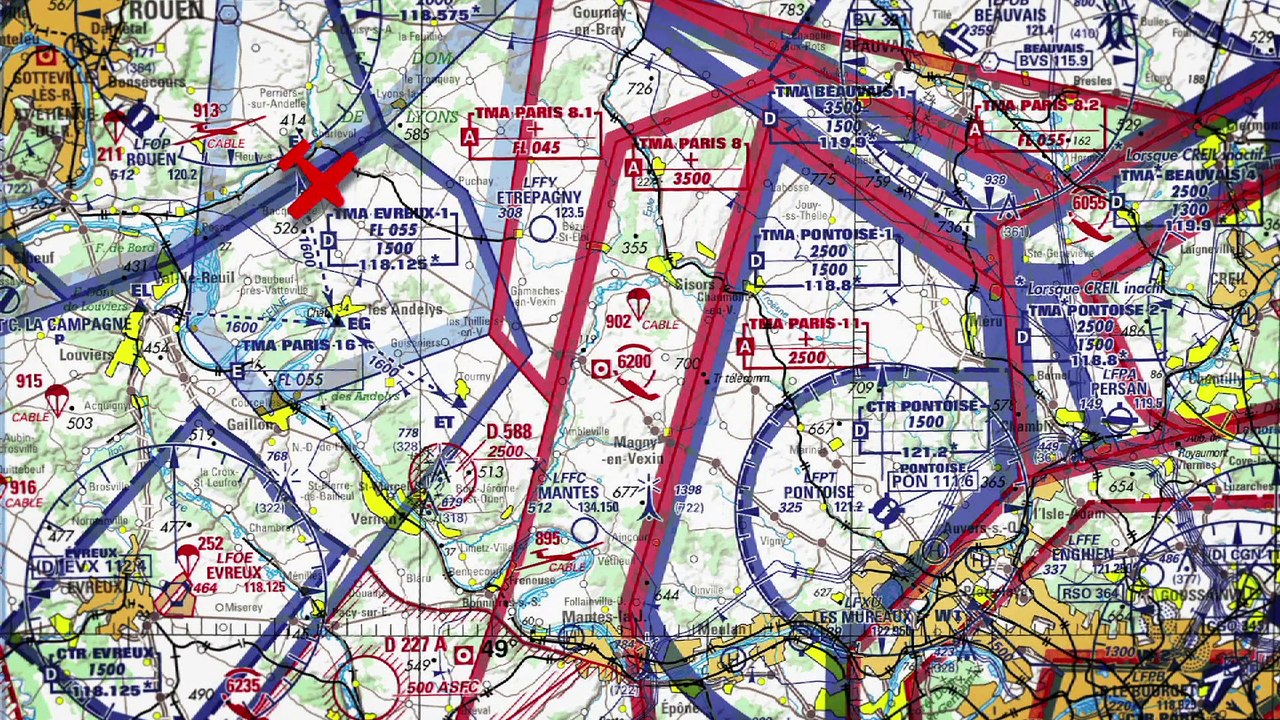 PARIS AIR EXPO - Arrivée par l'ouest