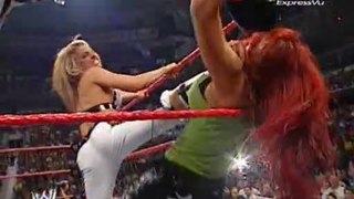 Lita vs Trish Stratus WWE Women's Championship Unforgiven 2006