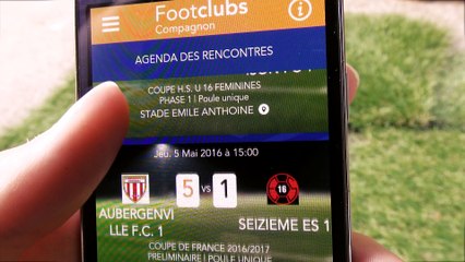 Footclubs Compagnon : La version mobile "light" de Footclubs