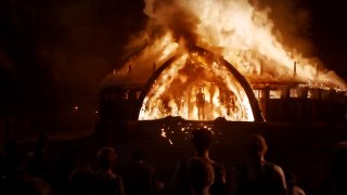Game of Thrones Season 6 Episode 4 Ending Scene Khaleesi Daenerys Targaryen The Unburned