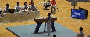 【Gymnastics】Japanese high school games Kenta Chida PH