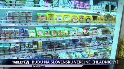 BUDE NA SLOVENSKU VEREJNE CHLADNICKY