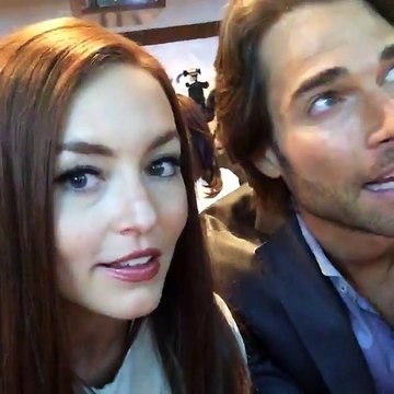 BoyerticasWorld Angelique Boyer y Sebastian Rulli disfrutan del primer capítulo de #3VecesAna