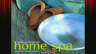 READ book  Home Spa Online Free