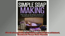 READ book  Simple Soap Making DIY Guide on the Basics of Natural Handmade Soaps From Scratch Full Free