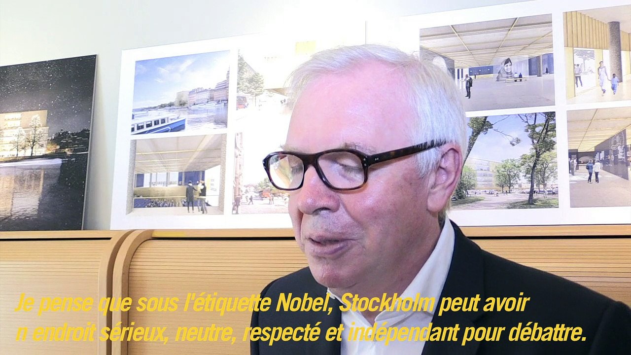 Suède: présentation des dessins pour le nouveau centre Nobel