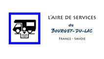 Aire de services pour camping-cars du Bourget-du-Lac en Savoie (France)