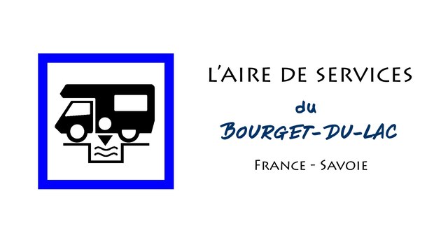 Aire de services pour camping-cars du Bourget-du-Lac en Savoie (France)