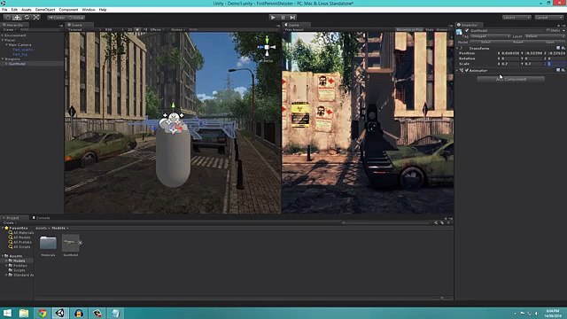 Unity 3D First Person Shooter Adding Guns And Shooting