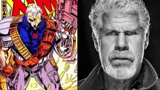 Ron Perlman as Cable in Deadpool 2.